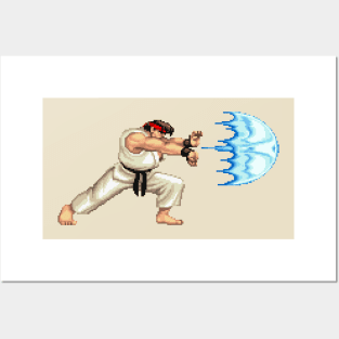 Ryu Hadouken Posters and Art